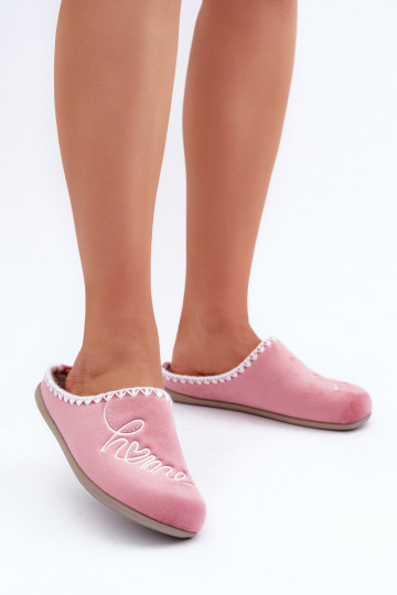 chaussures fait maison Chaussons Féminin Inblu GF000026 couleur rose 2