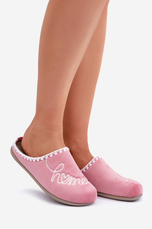 chaussures fait maison Chaussons Féminin Inblu GF000026 couleur rose