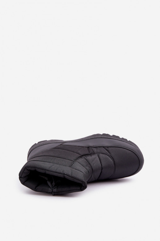 Bottes de neige pour hommes Au Château réchauffer avec de la fourrure à l intérieur couleur noire Linnora Bottes de neige pour hommes Au Château réchauffer avec de la fourrure à l intérieur couleur noire Linnora