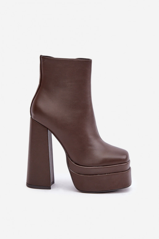 Bottes avec une plateforme I Enregistrer réchauffer CzekoladoÀe Selahra Bottes avec une plateforme I Enregistrer réchauffer CzekoladoÀe Selahra