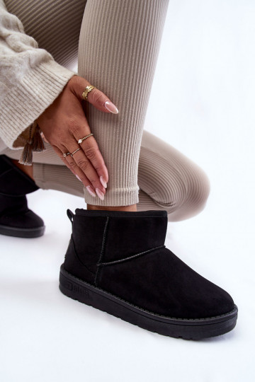 Bottes de neige isolées Big Star noires 2