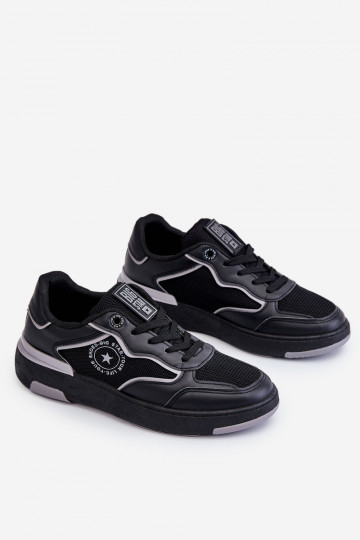 Baskets de sport femmes Big Star LL274443 noires et grises 2
