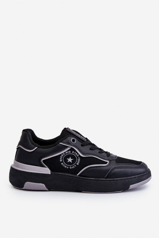 Baskets de sport femmes Big Star LL274443 noires et grises