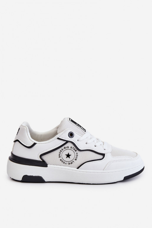 Baskets de sport femmes Big Star LL274440 blanches et noires