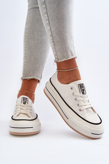 Chaussures de femme Big Star NN274205 couleur blanche 2