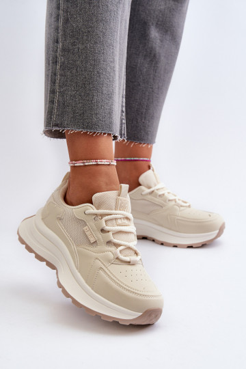 Baskets femmes HI-POLY SYSTEM Big Star NN274A105 couleur sable
