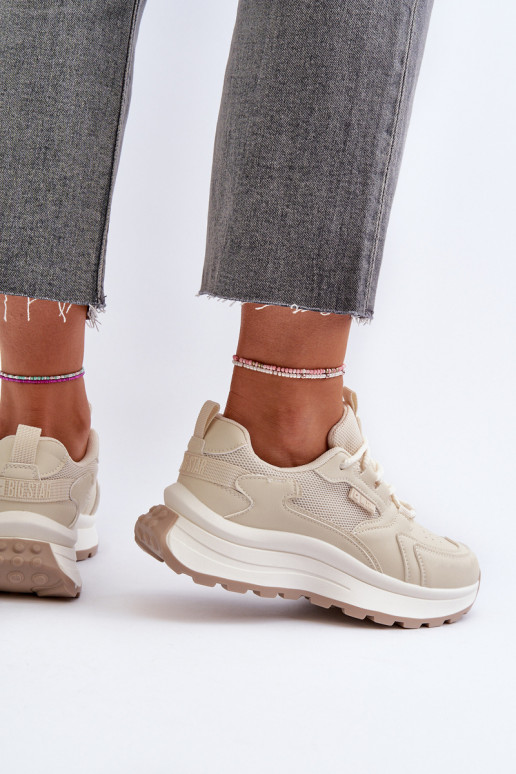 Baskets femmes HI-POLY SYSTEM Big Star NN274A105 couleur sable