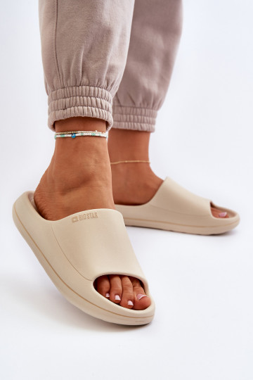 Mules Big Star NN274A040 couleur sable