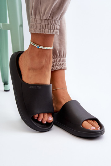  Pantoufles pour femmes Big Star NN274A042 couleur noire 2