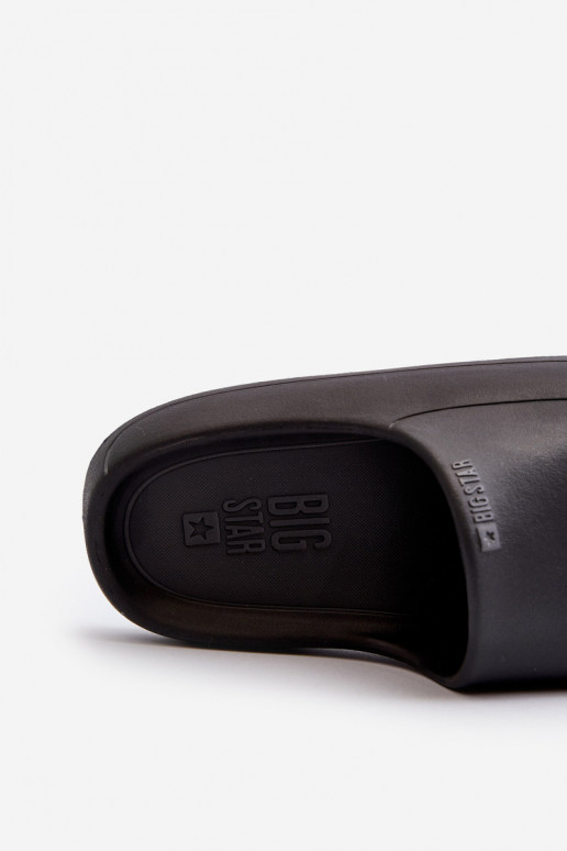 Pantoufles pour femmes Big Star NN274A042 couleur noire  Pantoufles pour femmes Big Star NN274A042 couleur noire