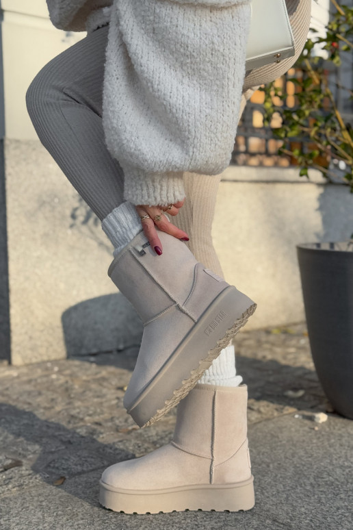 Bottes de neige montantes avec... Bottes de neige montantes avec...