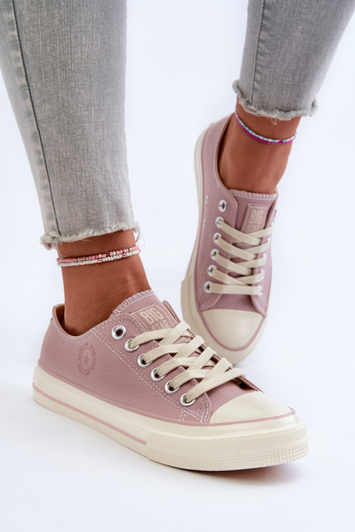Faible Chaussures de loisirs Big Star NN274270 couleur rose Faible Chaussures de loisirs Big Star NN274270 couleur rose
