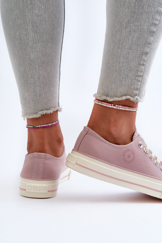 Faible Chaussures de loisirs Big Star NN274270 couleur rose Faible Chaussures de loisirs Big Star NN274270 couleur rose