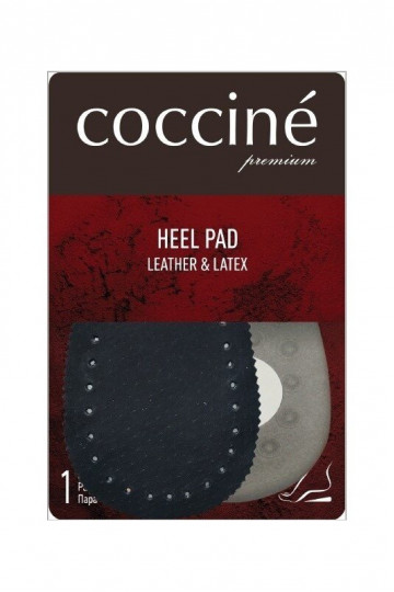 Coccine Liège couleur noire Chaussettes à talons Cuir naturel