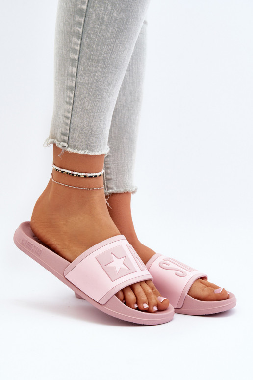 Féminin Chaussons Big Star NN274A647 couleur rose