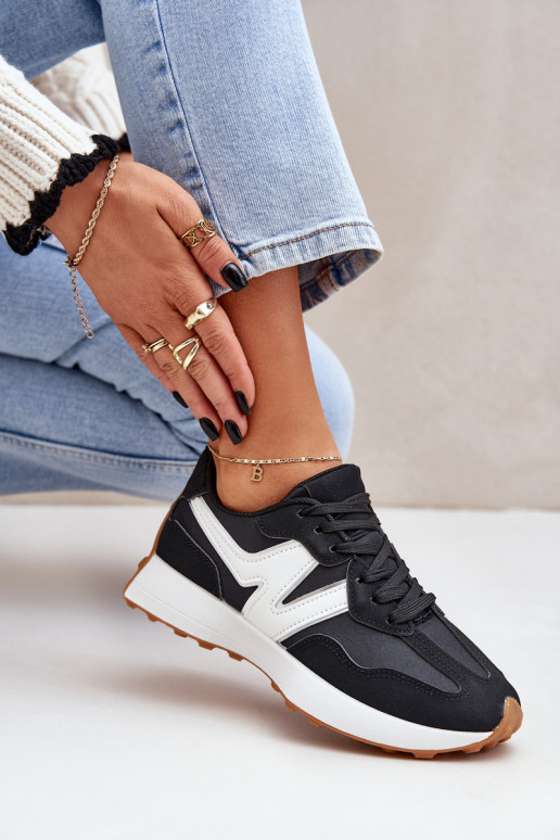 baskets Chaussures modèle baskets Féminin couleur noire Britma baskets Chaussures modèle baskets Féminin couleur noire Britma