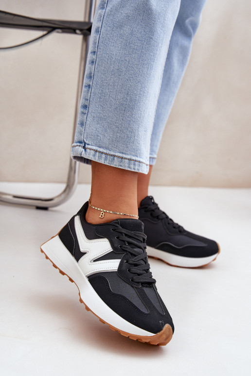 baskets Chaussures modèle baskets Féminin couleur noire Britma baskets Chaussures modèle baskets Féminin couleur noire Britma