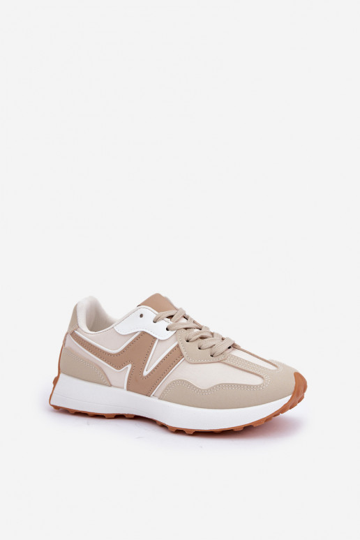 baskets Chaussures modèle baskets Féminin beige Britma