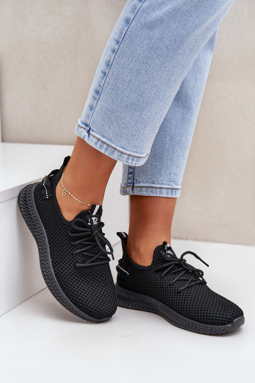 grille Un modèle convaincant baskets Féminin couleur noire Harice grille Un modèle convaincant baskets Féminin couleur noire Harice