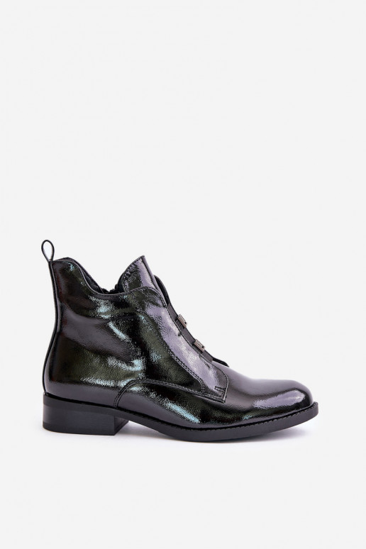 Bottes Zazoo style cowboy en daim marron Bottes Zazoo style cowboy en daim marron