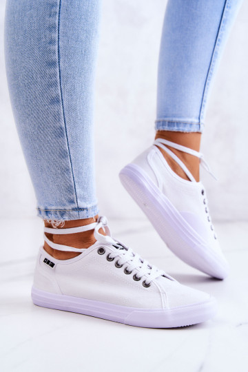 Féminin Baskets BIG STAR DANS274835 couleur blanche