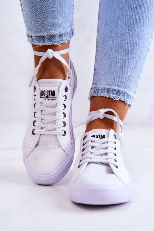 Féminin Baskets BIG STAR DANS274835 couleur blanche Féminin Baskets BIG STAR DANS274835 couleur blanche