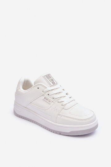 Chaussures de sport pour femmes, baskets Big Star MM274354 couleur blanche 2