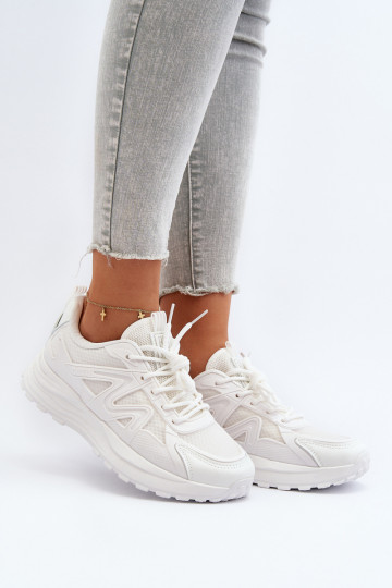 Chaussures décontractées pour femmes Big Star NN274A084 couleur blanche 2
