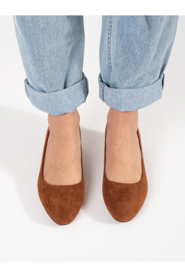 marron en daim talons hauts sur le talon 2