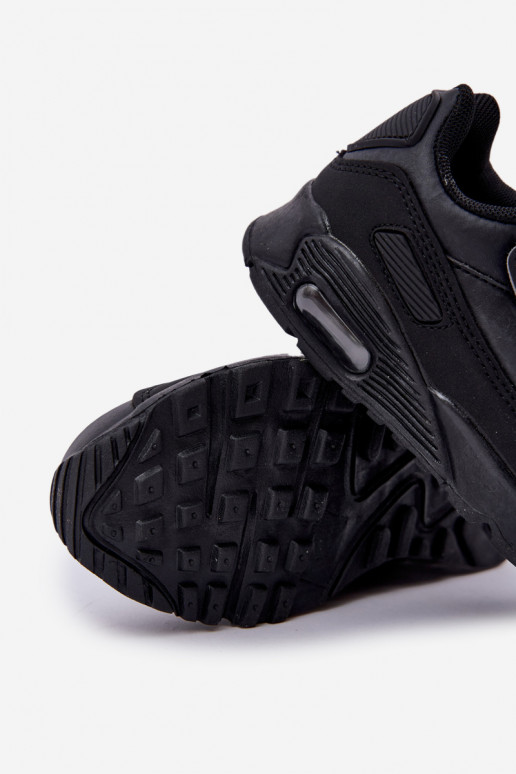 Chaussures modèle sneaker enfant à fermetures adhésives, couleur noir Krissandra