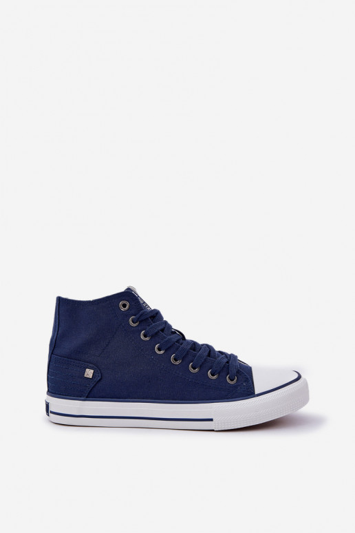 Féminin chaussures de loisirs à semelles Big Star DD274333 bleu foncé Féminin chaussures de loisirs à semelles Big Star DD274333 bleu foncé