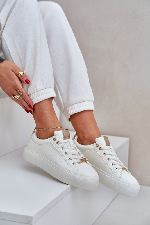 Féminin Chaussures modèle baskets Big Star NN274211 couleur blanche Féminin Chaussures modèle baskets Big Star NN274211 couleur blanche