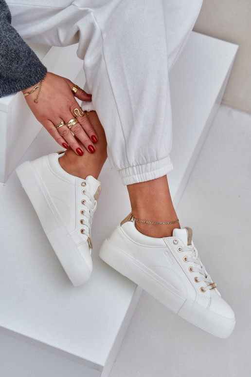 Féminin Chaussures modèle baskets Big Star NN274211 couleur blanche Féminin Chaussures modèle baskets Big Star NN274211 couleur blanche