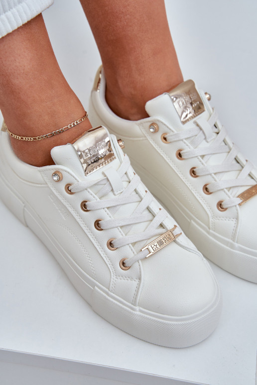 Féminin Chaussures modèle baskets Big Star NN274211 couleur blanche Féminin Chaussures modèle baskets Big Star NN274211 couleur blanche