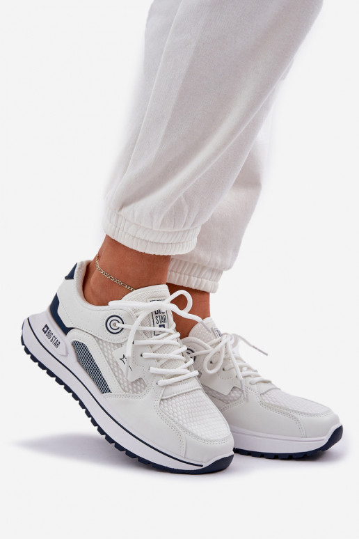 baskets Chaussures modèle baskets Féminin Big Star NN274A103 HI-POLY SYSTEM Blanc-bleu foncé baskets Chaussures modèle baskets Féminin Big Star NN274A103 HI-POLY SYSTEM Blanc-bleu foncé