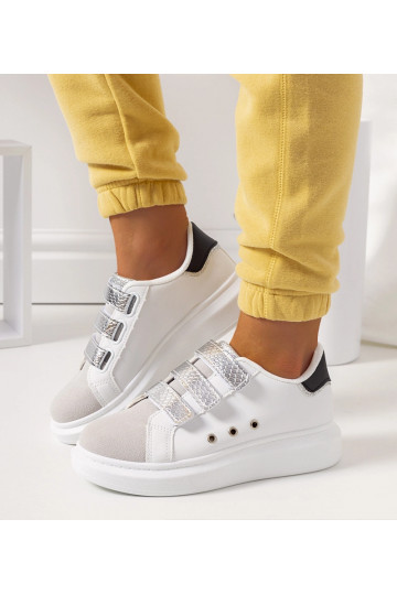 Baskets blanches et...
