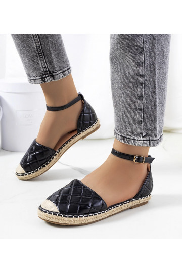 Espadrilles Faiza noires 2