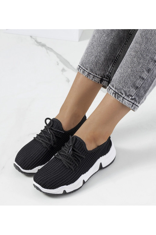 Baskets de sport noires Vermunt