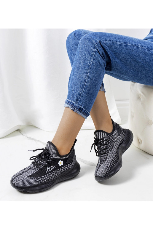 Baskets de sport noires pour femmes...