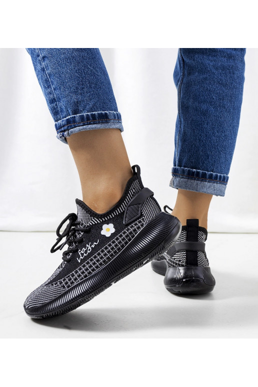Baskets de sport noires pour femmes...