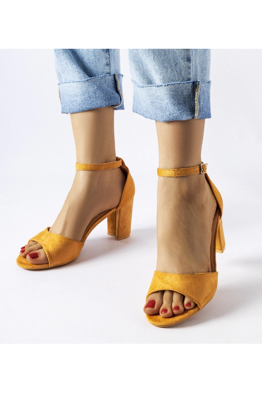 Sandales à talons Polet marron