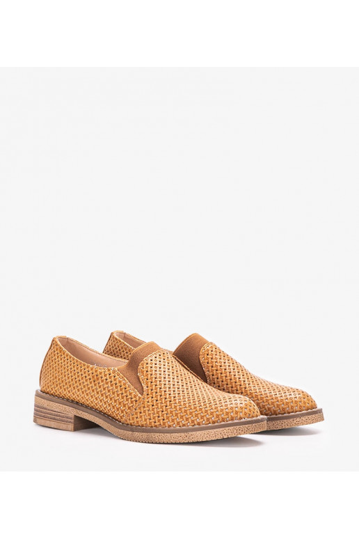Chaussures ajourées marron Nilde