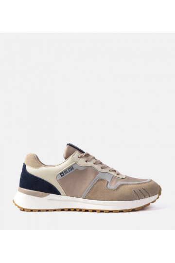 Baskets en daim beige Big...