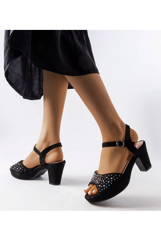 Sandales à talons Beltane noires