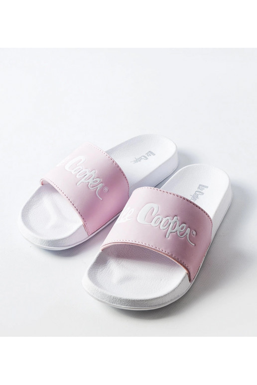 Tongs en caoutchouc rose Lee Cooper...
