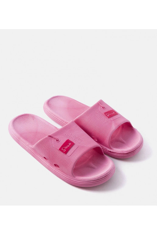 Tongs en mousse rose Montecalvo