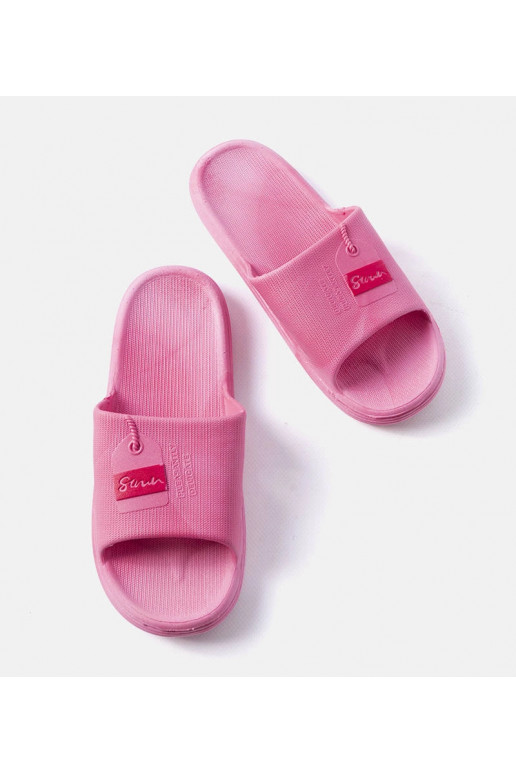 Tongs en mousse rose Montecalvo