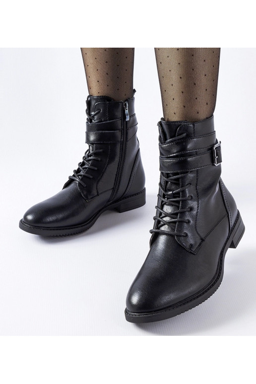 Bottines Pompi classiques noires