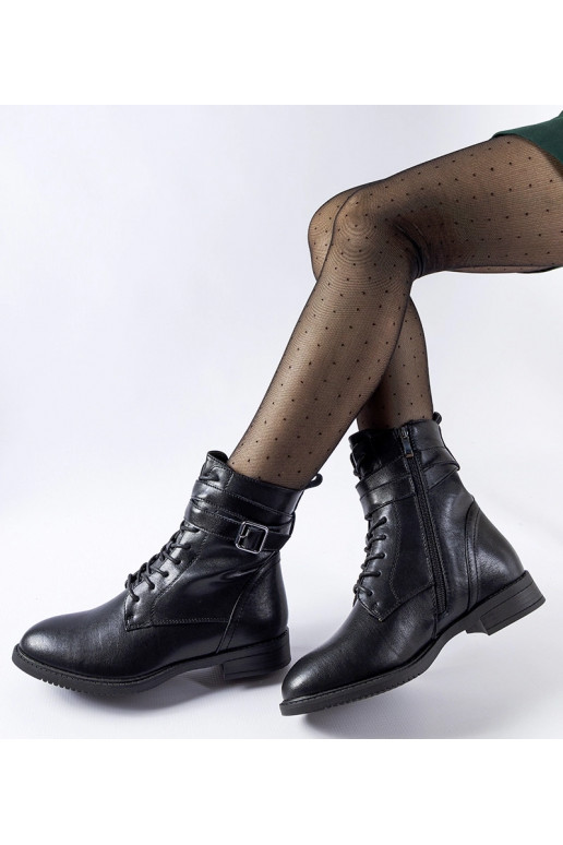 Bottines Pompi classiques noires