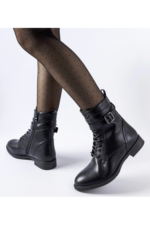 Bottines Pompi classiques noires
